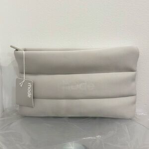RHODE Oversized Rhode Skin Bubble Pouch Makeup Bag Limited Edition (Grey)